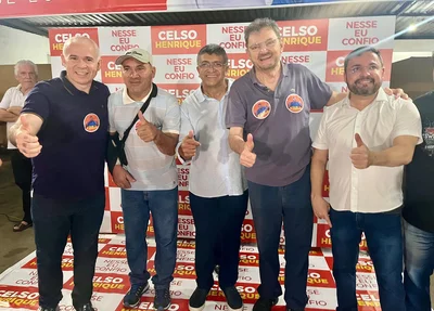Autoridades presentes no evento