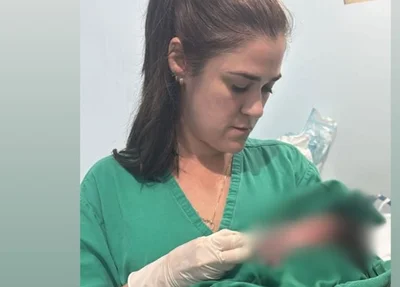 Bebê foi encontrada próximo a uma igreja no bairro Parque Piauí