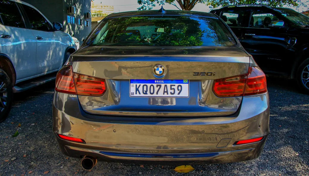 BMW apreendida na operação