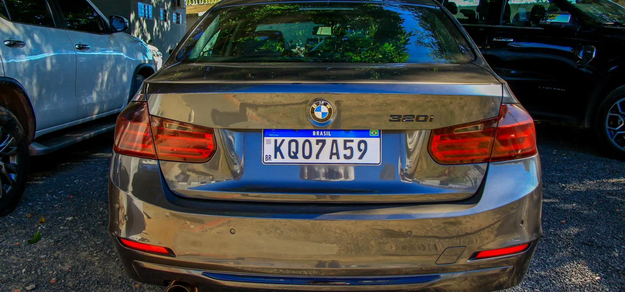 BMW apreendida na operação