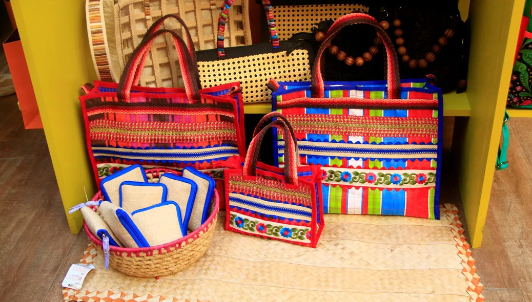 Bolsas produzidas no Piauí