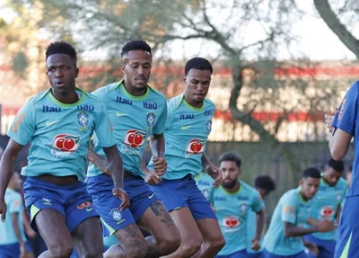 Brasil inicia preparação para jogo contra Paraguai