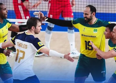 Brasil volta a vencer a Polônia na Liga das Nações de Vôlei após 3 anos