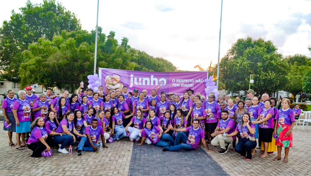 Caminhada na cidade de Joaquim Pires