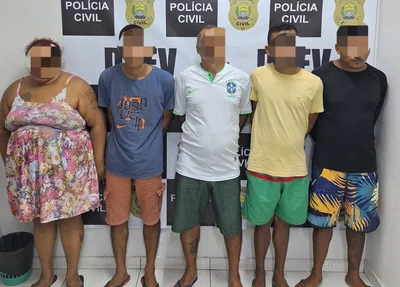 Cinco pessoas presas durante operação no Residencial Torquato Neto