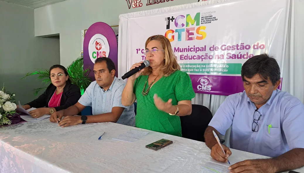 Conferência sobre Saúde em São João do Arraial