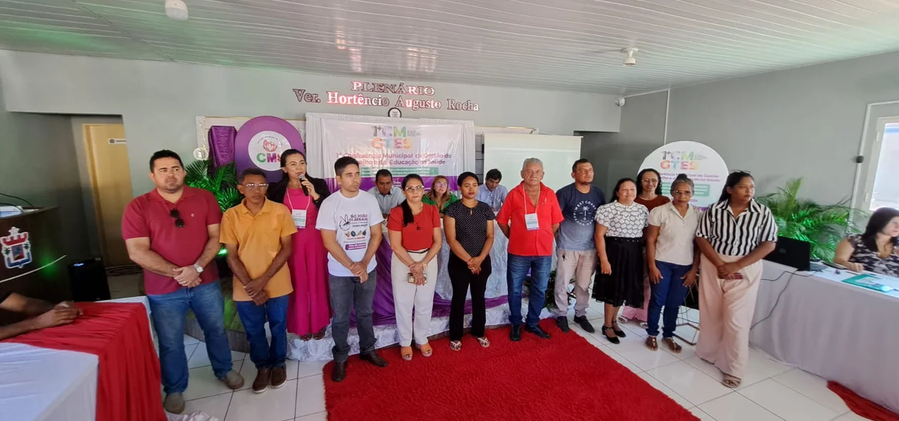 Conferência sobre Saúde em São João do Arraial