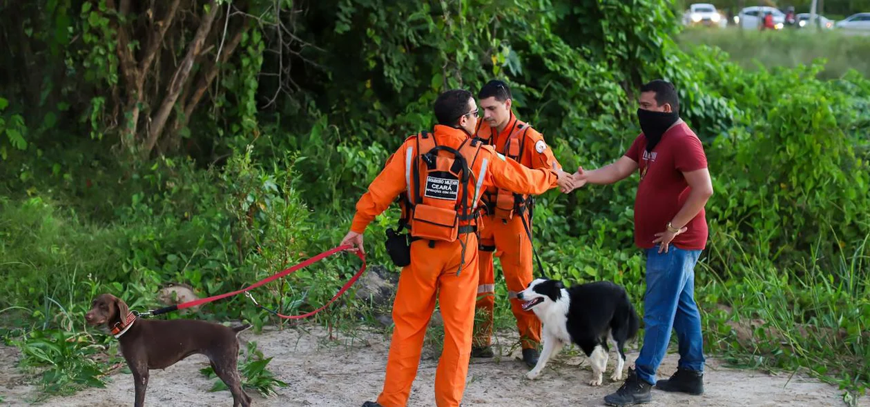 Corpo de Bombeiros do Ceará auxiliou nas buscas