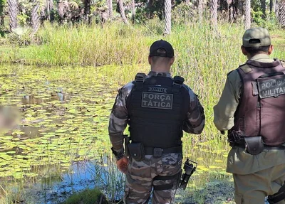 Corpo estava boiando em lago