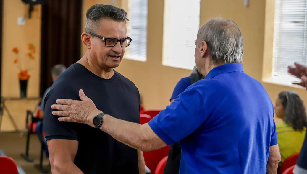 Demóstenes Ribeiro promoveu a roda de conversa para apresentar propostas a Sílvio Mendes