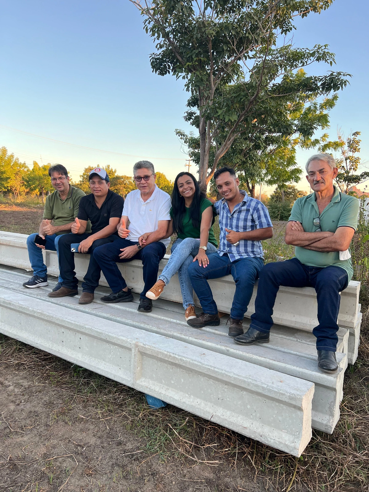 Deputado João Mádison visita obras no Parque de Exposições de Corrente
