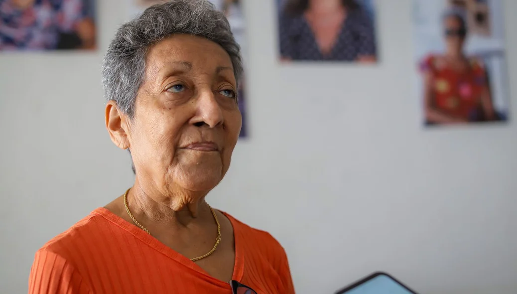 Deuzenira Fernandes, coordenadora da Casa do Idoso no Parque Alvorada
