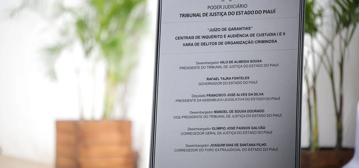 Documento de inauguração da nova central