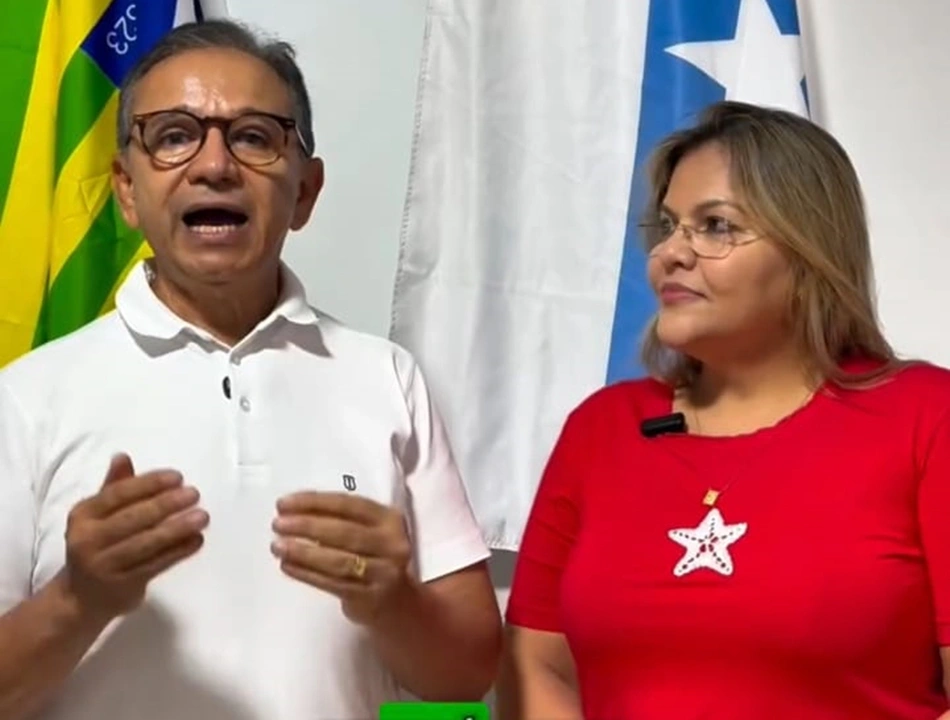Dr. Hélio e Flaviana Veras