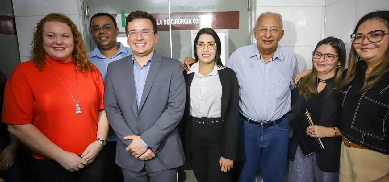 Dr. Pessoa inaugura o Centro Cirúrgico do Hospital do Dirceu