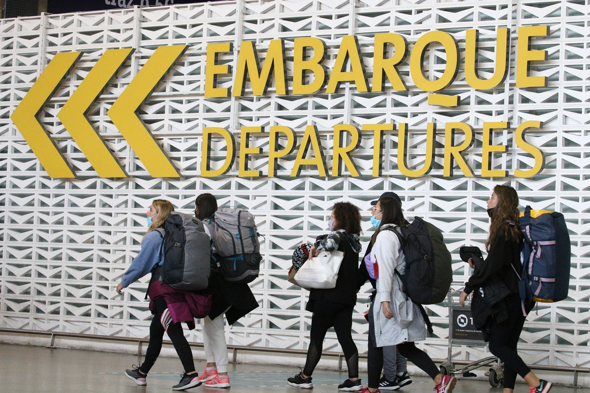 Embarque no Aeroporto de Guarulhos
