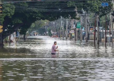 Enchente em Porto Alegre (RS)