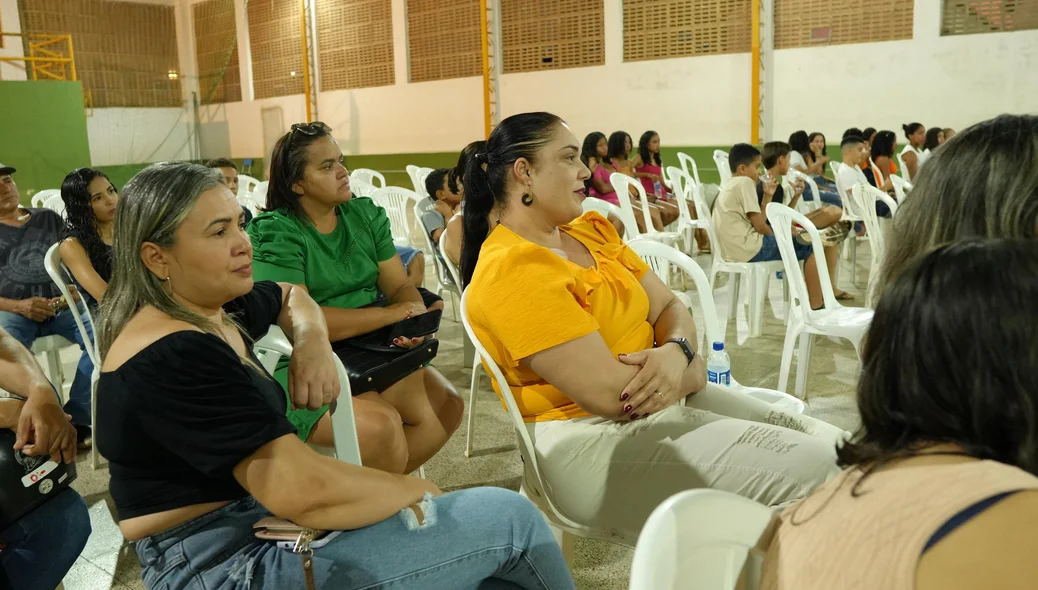 Evento aconteceu em um ginásio de Curimatá