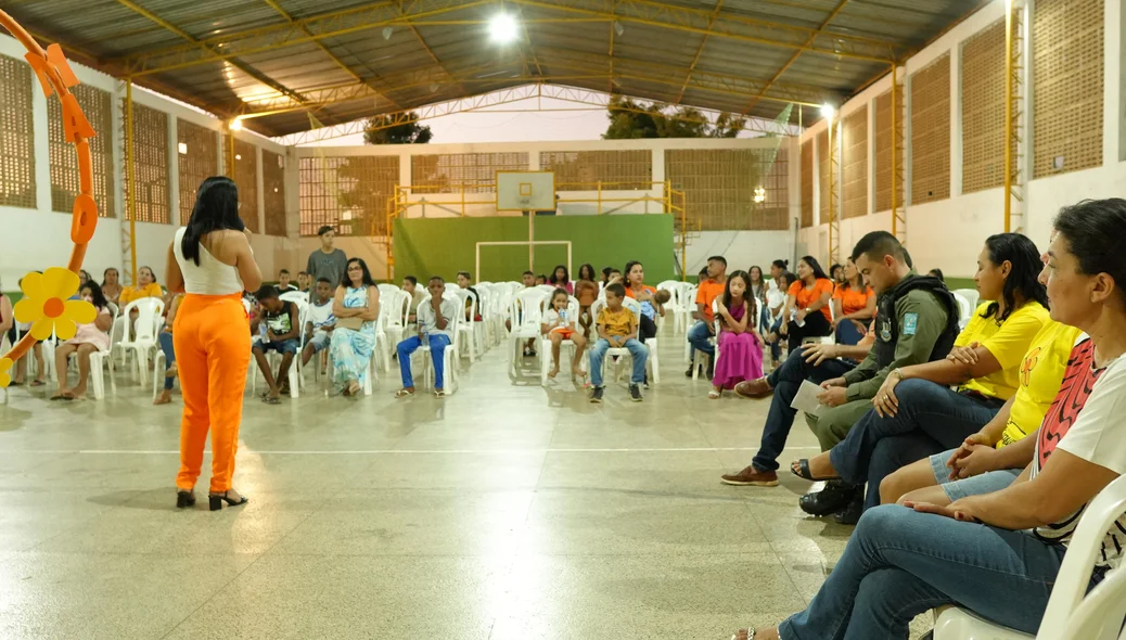 Evento aconteceu em um ginásio de Curimatá
