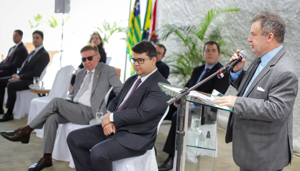 Evento de inauguração das novas instalações da Central de Inquéritos
