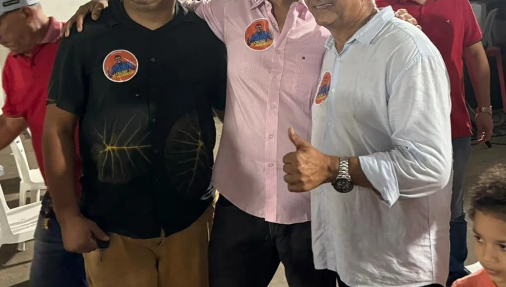 Evento de lançamento da pré-candidatura de Celso Henrique