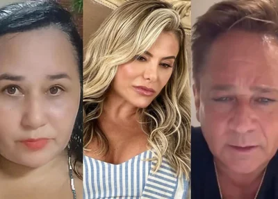 Ex de Luciano Camargo, Poliana Oliveira e Leonardo
