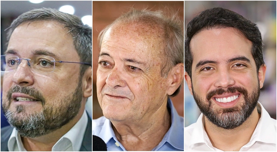 Fábio Novo, Sílvio Mendes e Tonny Kerley