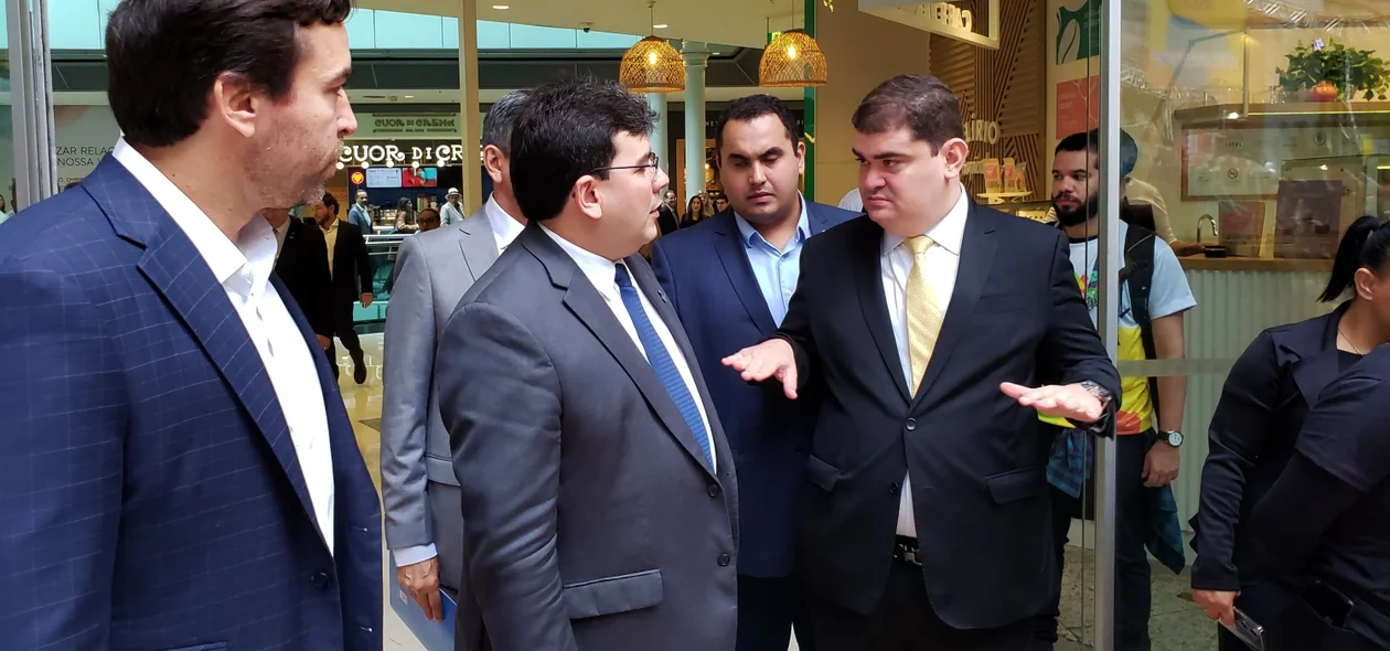 Governador Rafael Fonteles é recebido pelo superintendente do Sebrae