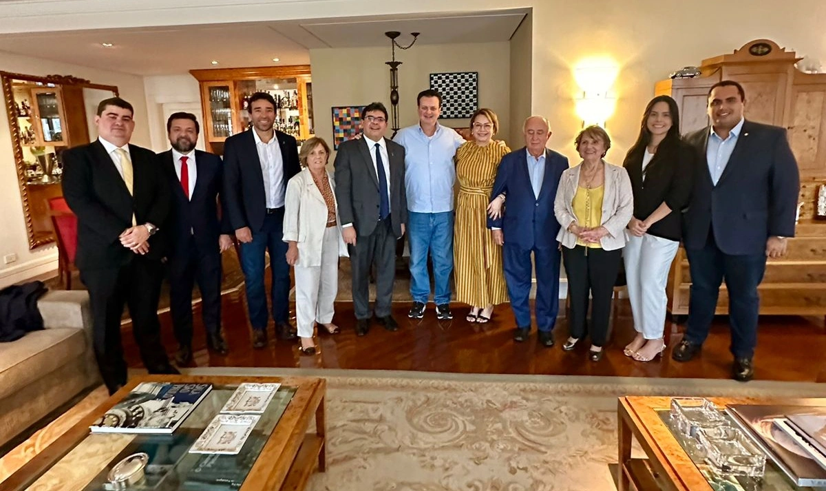 Governador Rafael Fonteles se reúne com Gilberto Kassab
