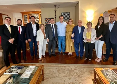 Governador Rafael Fonteles se reúne com Gilberto Kassab