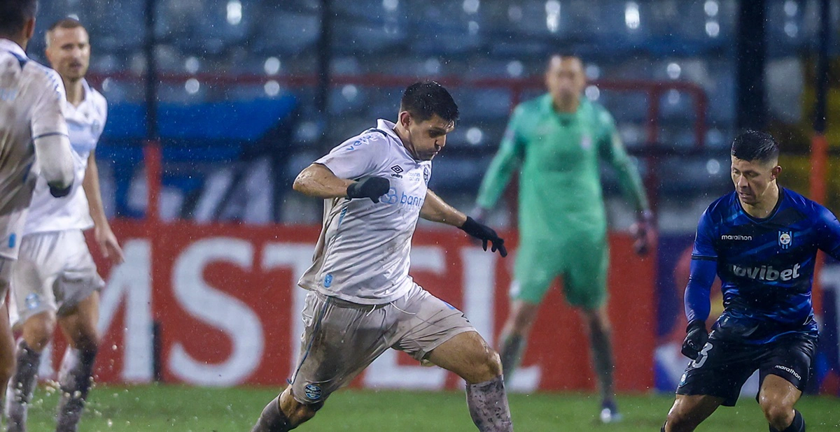Grêmio venceu o Huachipato por 1 a 0
