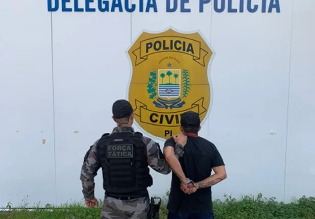 Homem é preso acusado de tráfico de drogas em Parnaíba