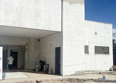 Hospital Veterinário em fase final, previsto para ser entregue em julho