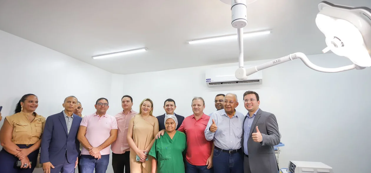 Inauguração do Centro Cirúrgico do Hospital do Dirceu