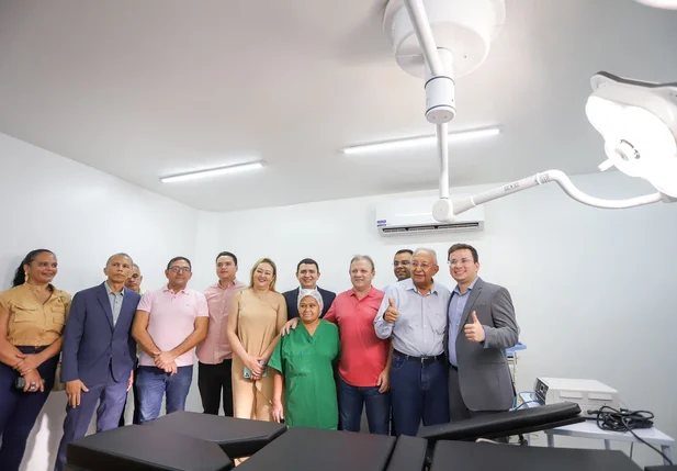 Inauguração do Centro Cirúrgico do Hospital do Dirceu