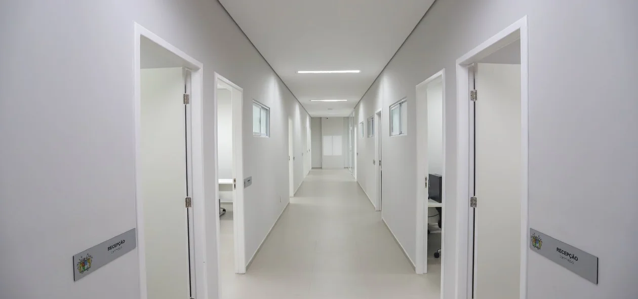Interior das novas instalações