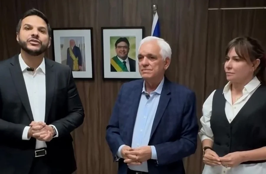 Ivanária Sampaio, Themístocles Filho e Washington Bandeira