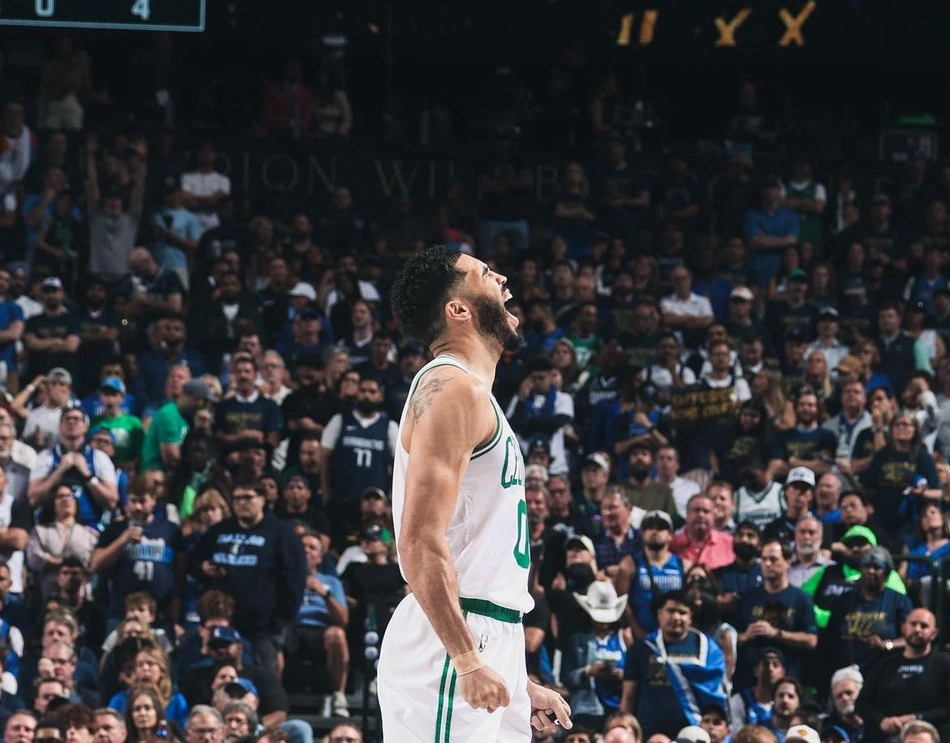 Jayson Tatum foi destaque pelo lado do Celtics
