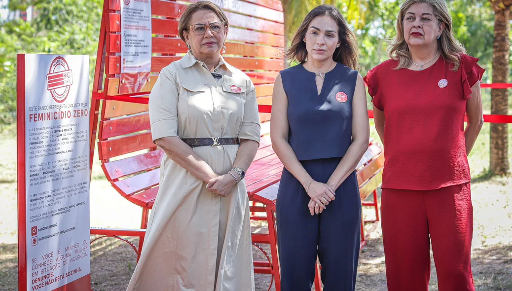 Jussara Limma, Isabel Fonteles e Zenaide Lustosa