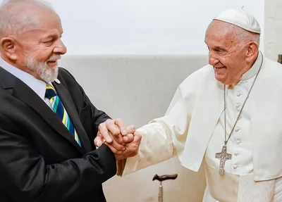 Lula e Papa Francisco