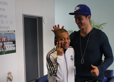 Mbappé e Cristiano Ronaldo