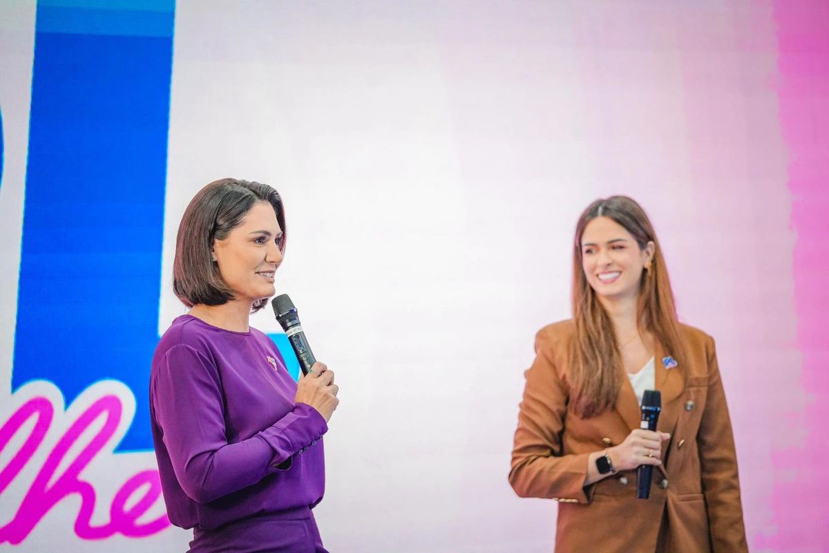 Michelle Bolsonaro e Gessy Lima