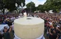 Minas bate novamente o recorde de maior queijo do mundo.