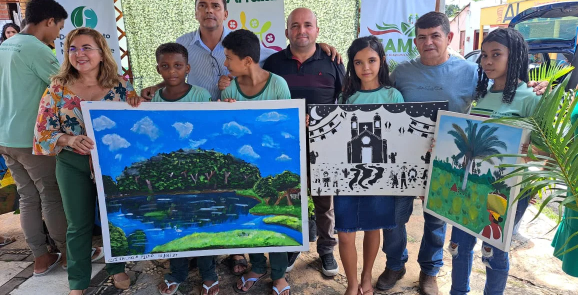 Momento artístico do evento