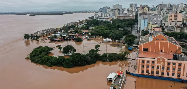 Nível do Guaíba volta a ficar abaixo da cota de inundação