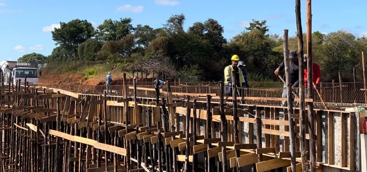 Nova ponte entre Santa Rosa do Piauí e Oeiras chega em etapa final de execução