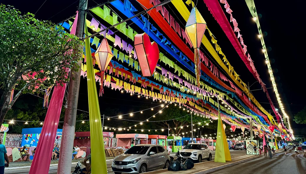 O evento aconteceu na Avenida Petrônio Portela