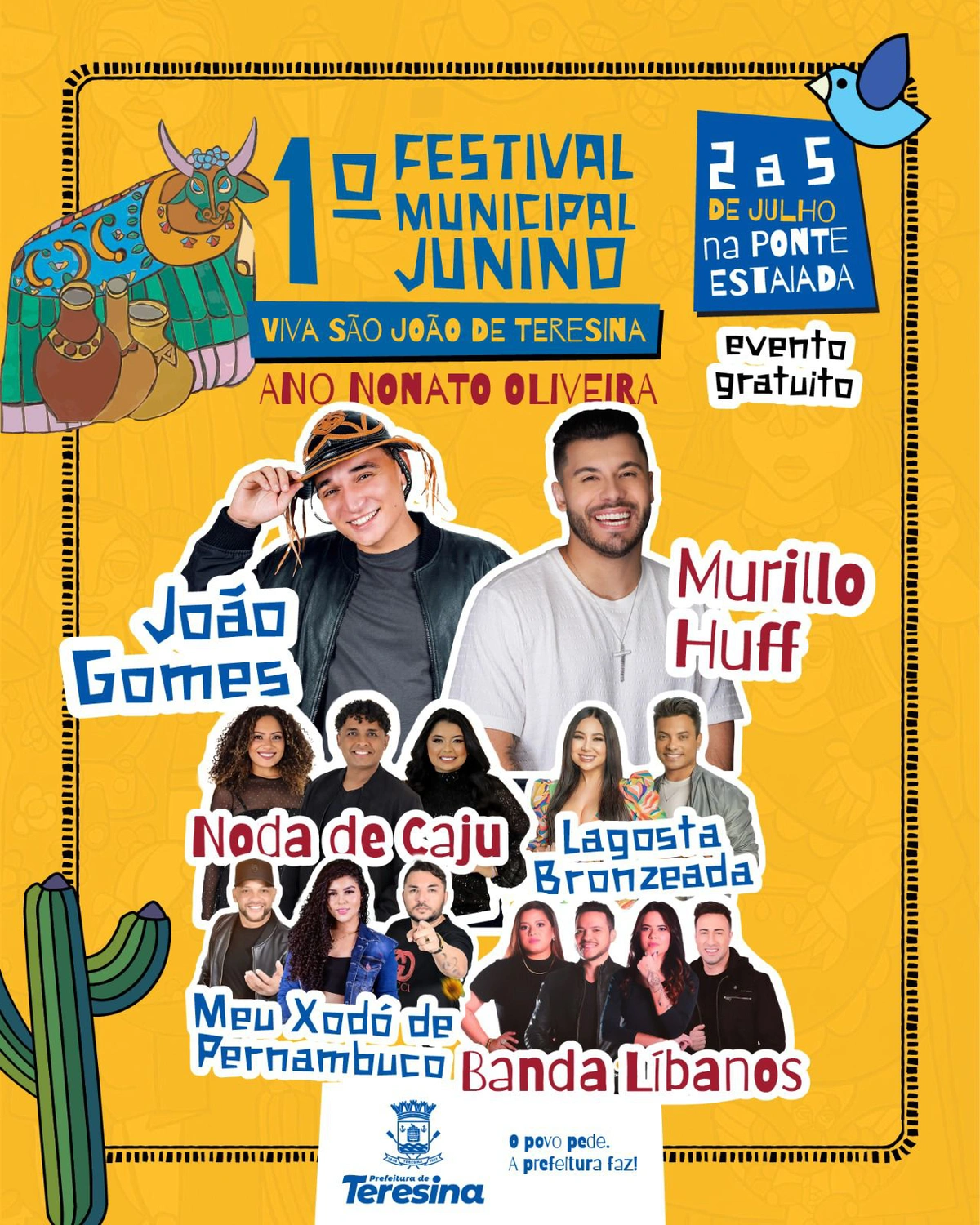 O evento tem o objetivo de celebrar e promover a cultura junina