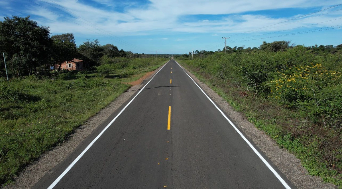 Obras do DER no Norte do Piauí