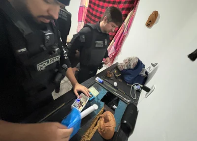 Operação deflagrada pelo DENARC na manhã desta quinta-feira